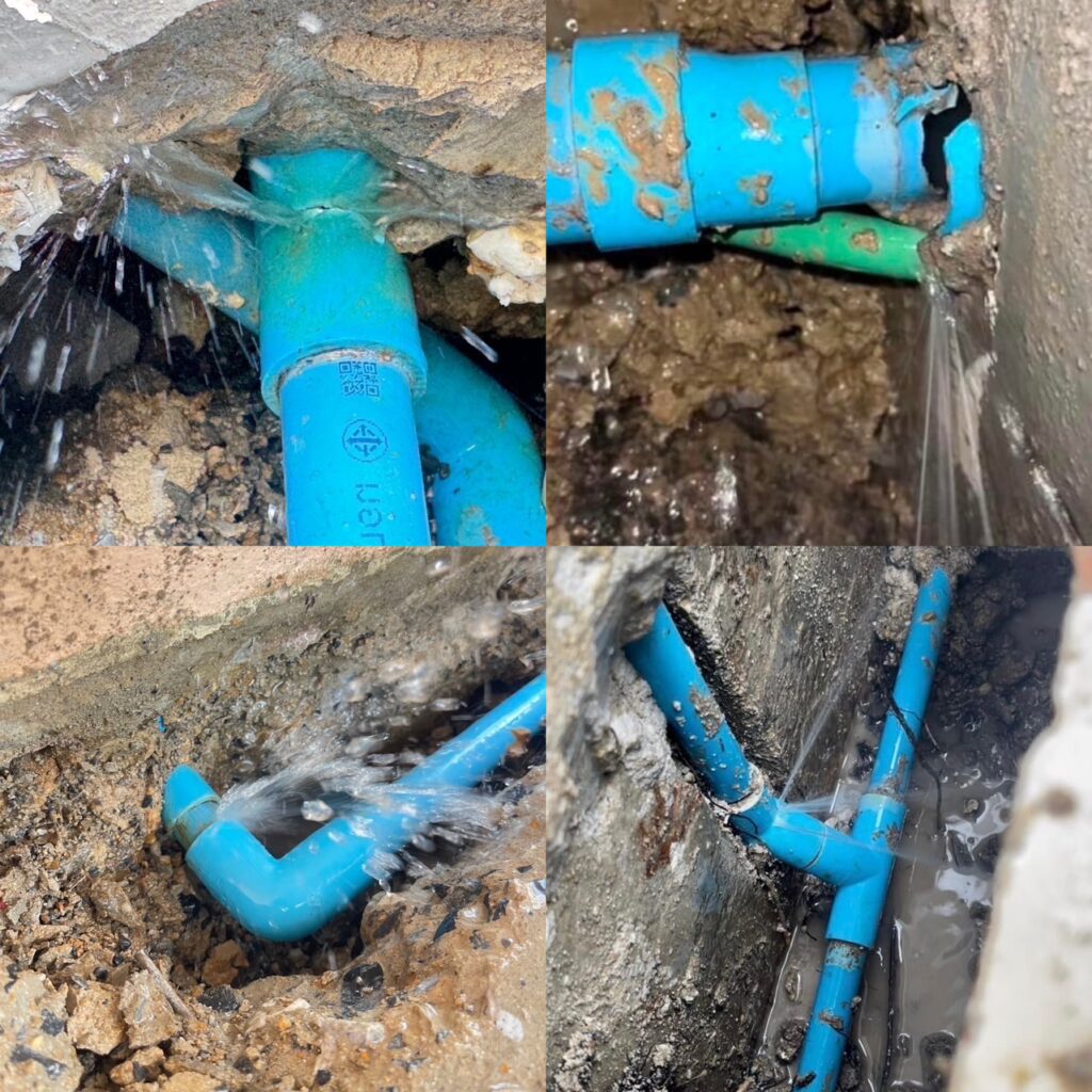 สาเหตุที่ทำให้ท่อรั่วใต้พื้นบ้าน